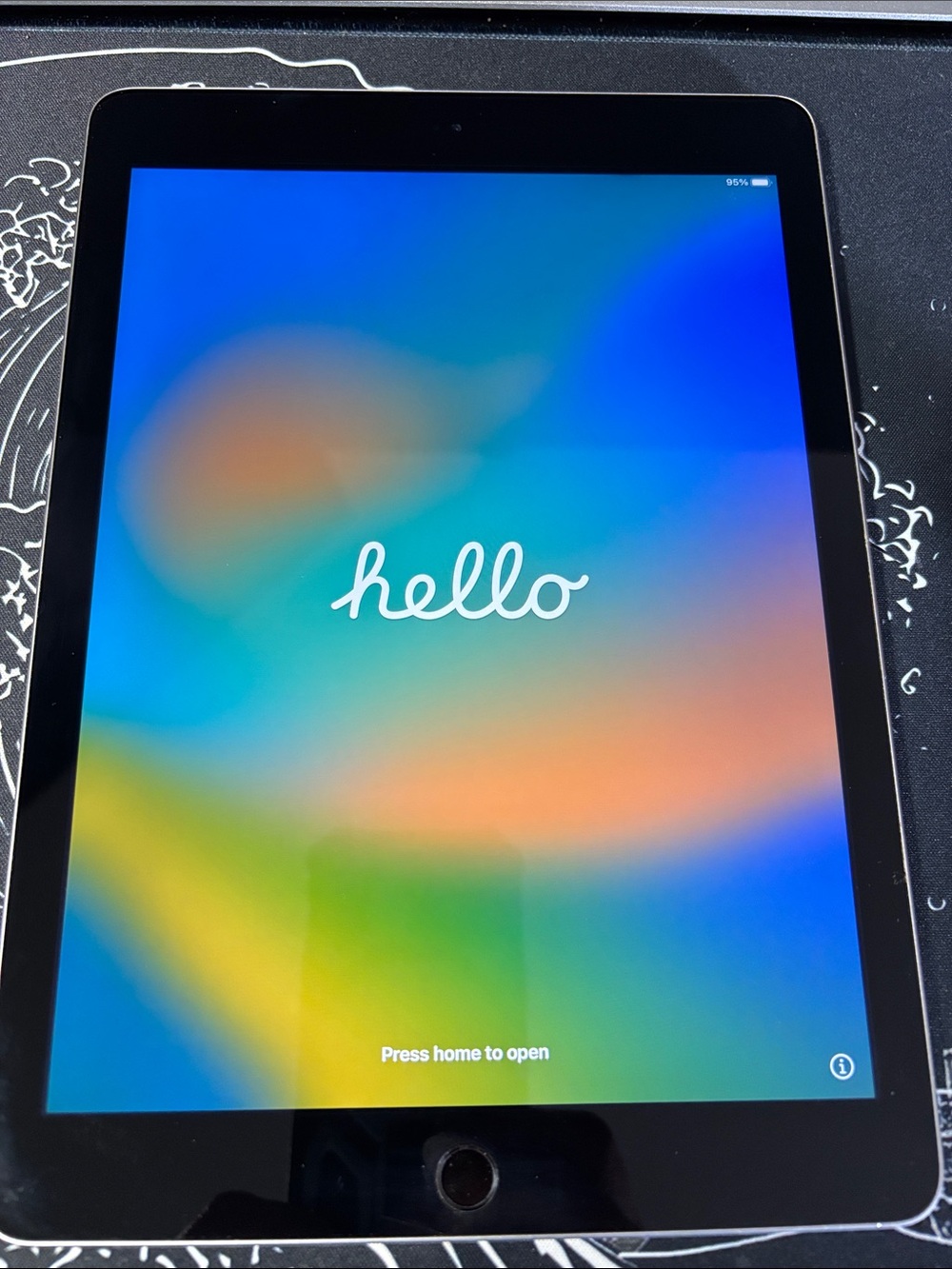 Apple 5th Gen Tablet with Colorful Display